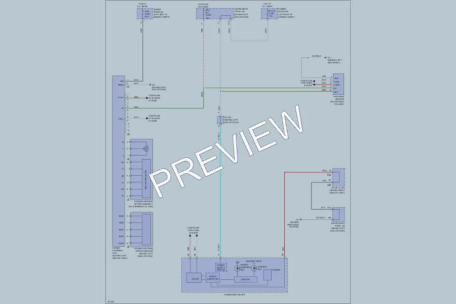 2010 Toyota HighlanderHybrid Electronic Power Steering wiring diagram preview