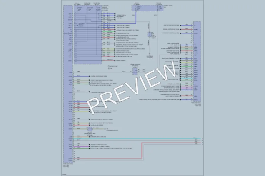 2010 Toyota LandCruiser Body Control Modules wiring diagram preview