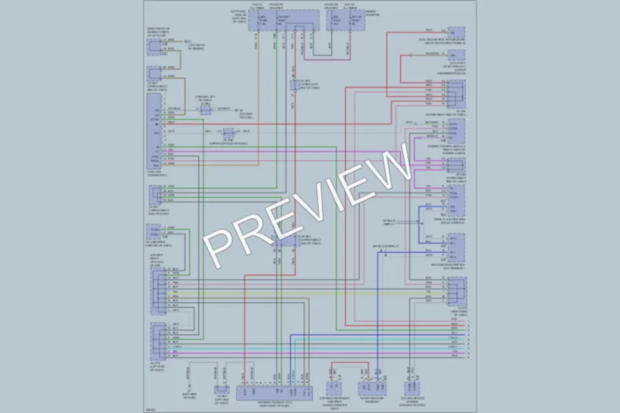2010 Toyota LandCruiser Computer Data Lines wiring diagram preview