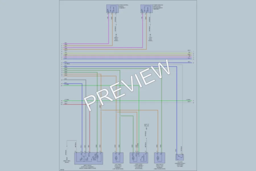 2010 Toyota Matrix Anti Theft wiring diagram preview