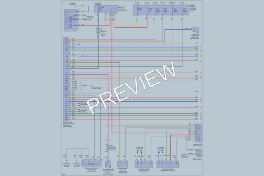 2010 Toyota Prius Anti Lock Brakes wiring diagram preview