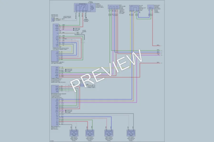 2010 Toyota Prius Cruise Control wiring diagram preview