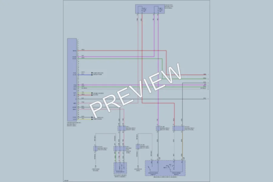 2010 Toyota Prius Navigation wiring diagram preview