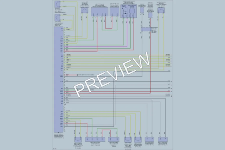 2010 Toyota Prius Supplemental Restraints wiring diagram preview