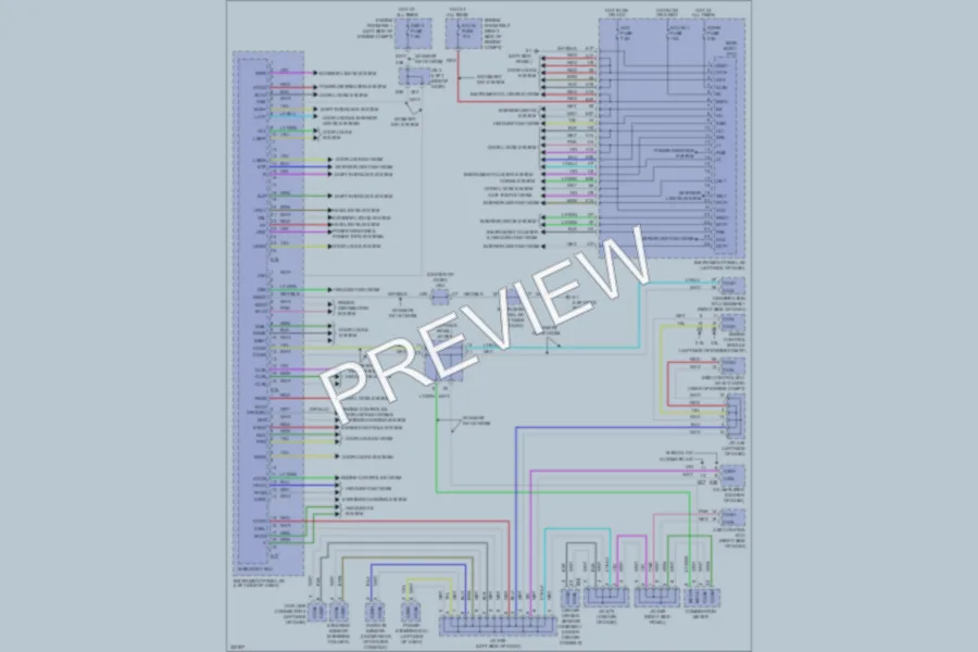2010 Toyota RAV4 Body Control Modules wiring diagram preview