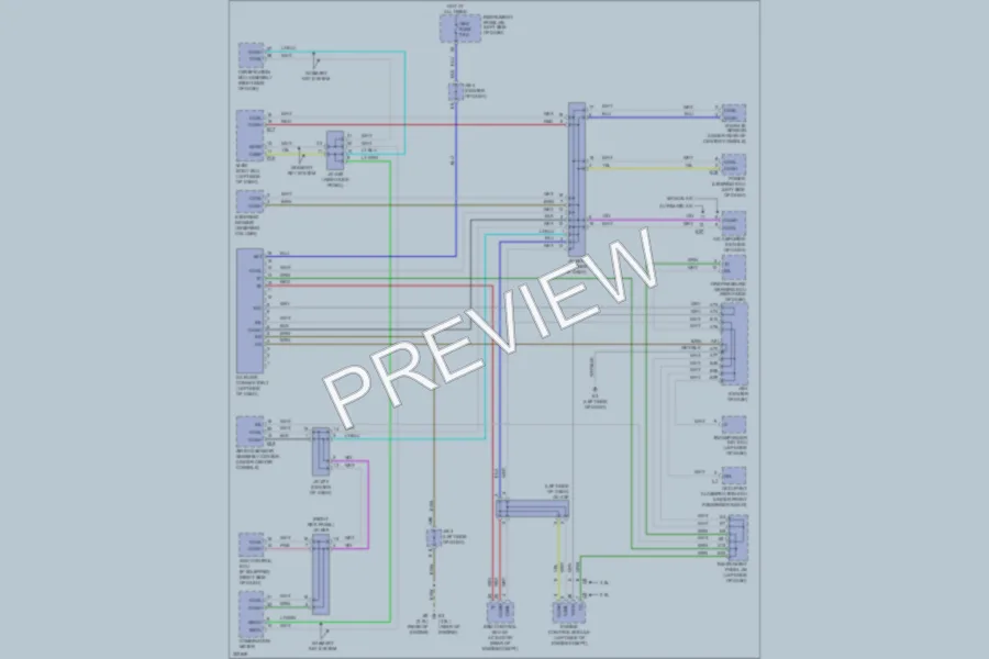 2010 Toyota RAV4 Computer Data Lines wiring diagram preview
