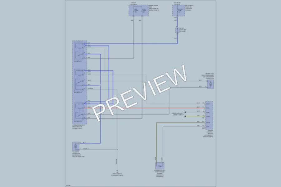 2010 Toyota RAV4 Cooling Fan wiring diagram preview