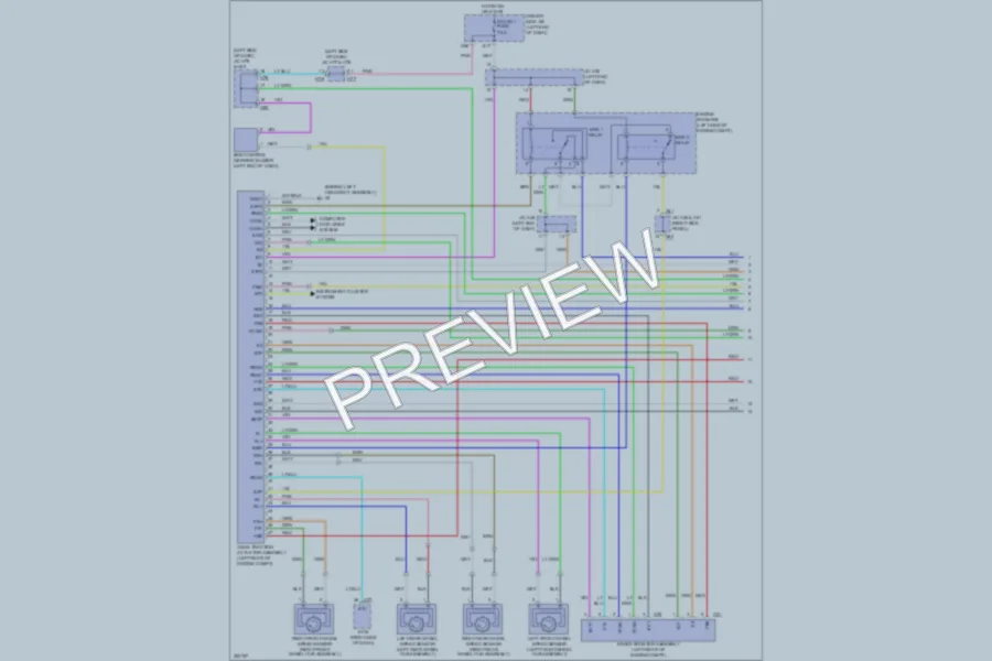 2010 Toyota Sequoia Anti Lock Brakes wiring diagram preview