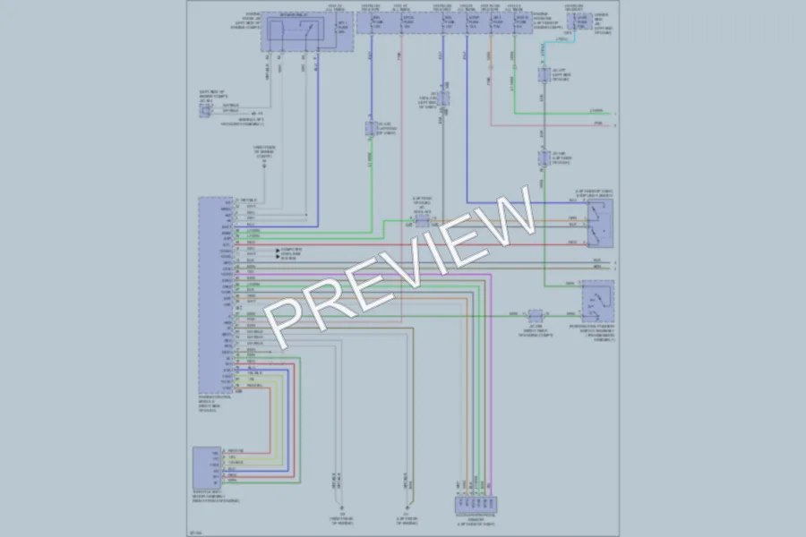 2010 Toyota Sequoia Cruise Control wiring diagram preview