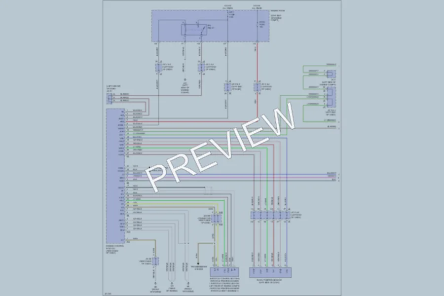 2010 Toyota Sienna Cruise Control wiring diagram preview