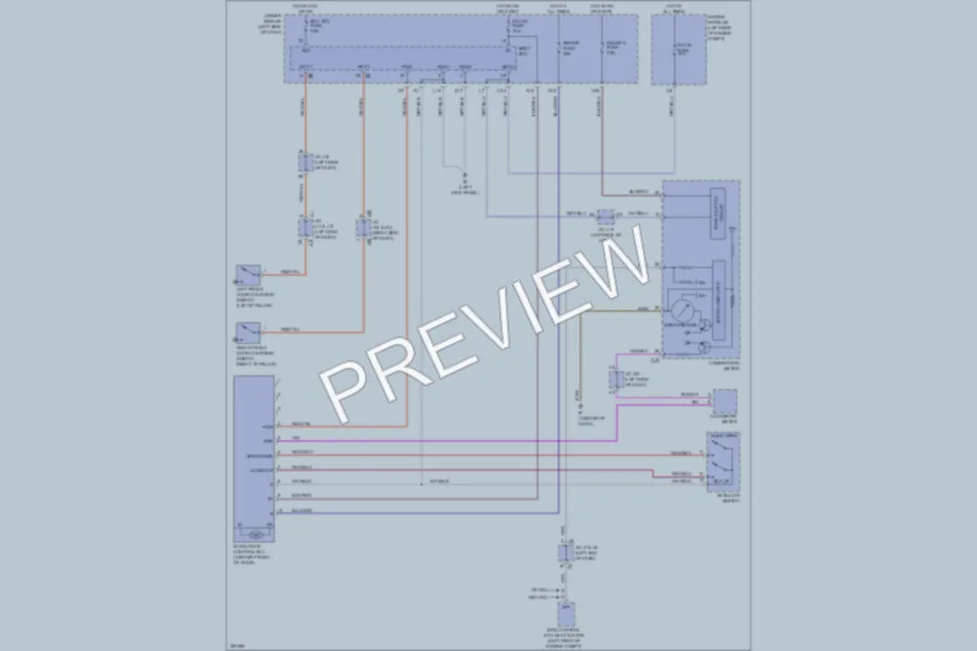 2010 Toyota Sienna Power Top Sunroof wiring diagram preview