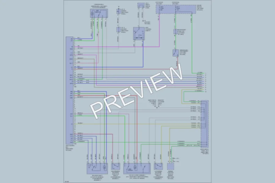 2010 Toyota Tacoma Transmission wiring diagram preview