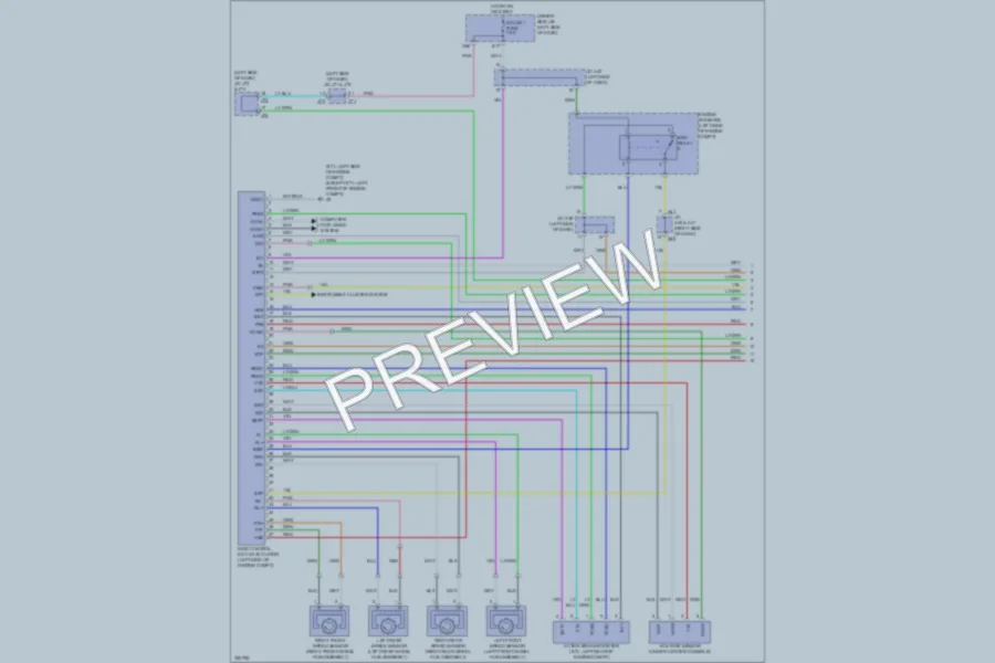 2010 Toyota Tundra Anti Lock Brakes wiring diagram preview