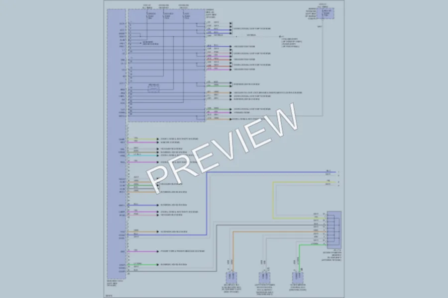 2010 Toyota Tundra Body Control Modules wiring diagram preview