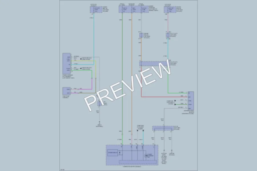 2010 Toyota Tundra Electronic Power Steering wiring diagram preview