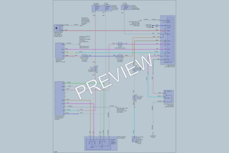 2010 Toyota Tundra Power Top Sunroof wiring diagram preview