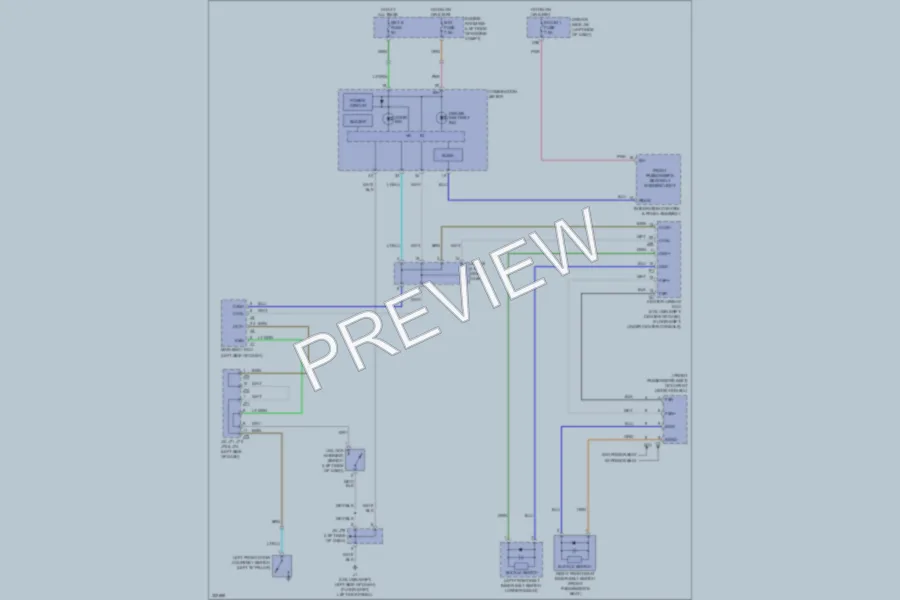 2010 Toyota Tundra Warning Systems wiring diagram preview