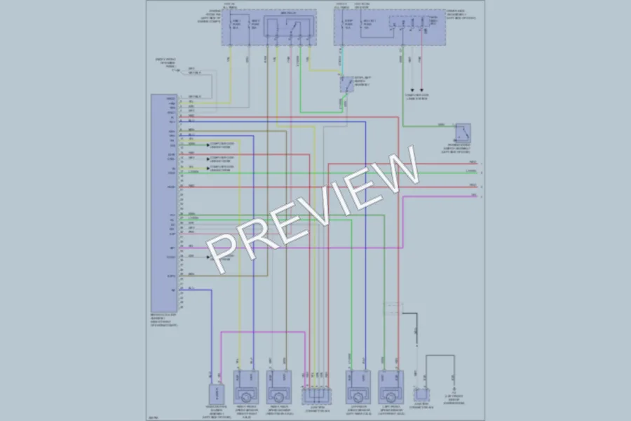 2010 Toyota Venza Anti Lock Brakes wiring diagram preview