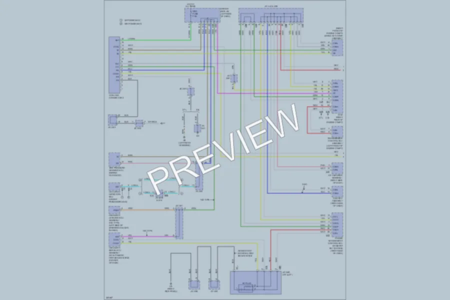 2010 Toyota Venza Computer Data Lines wiring diagram preview