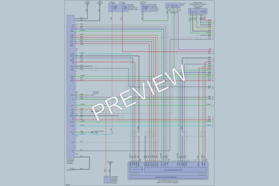 2010 Toyota Venza Radio wiring diagram preview