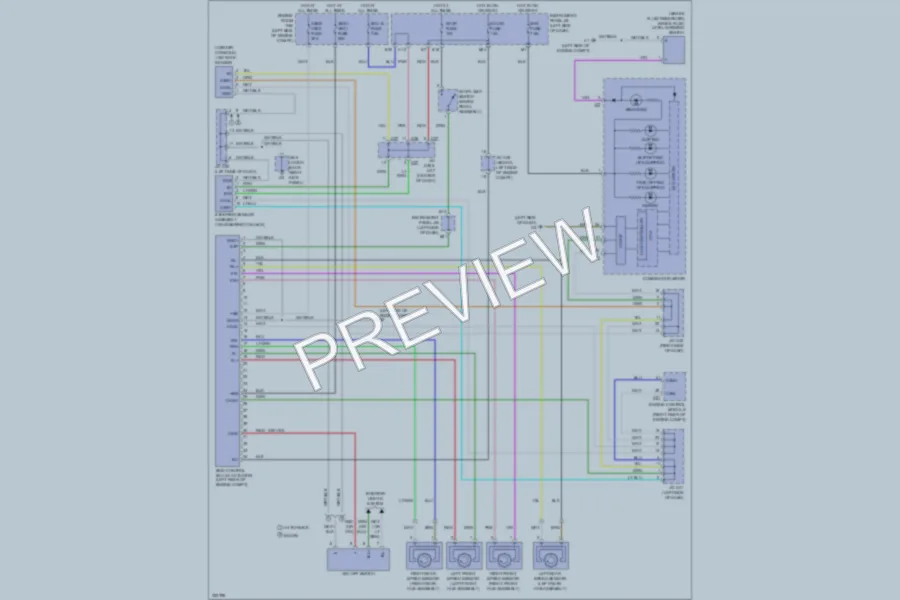 2010 Toyota Yaris Anti Lock Brakes wiring diagram preview