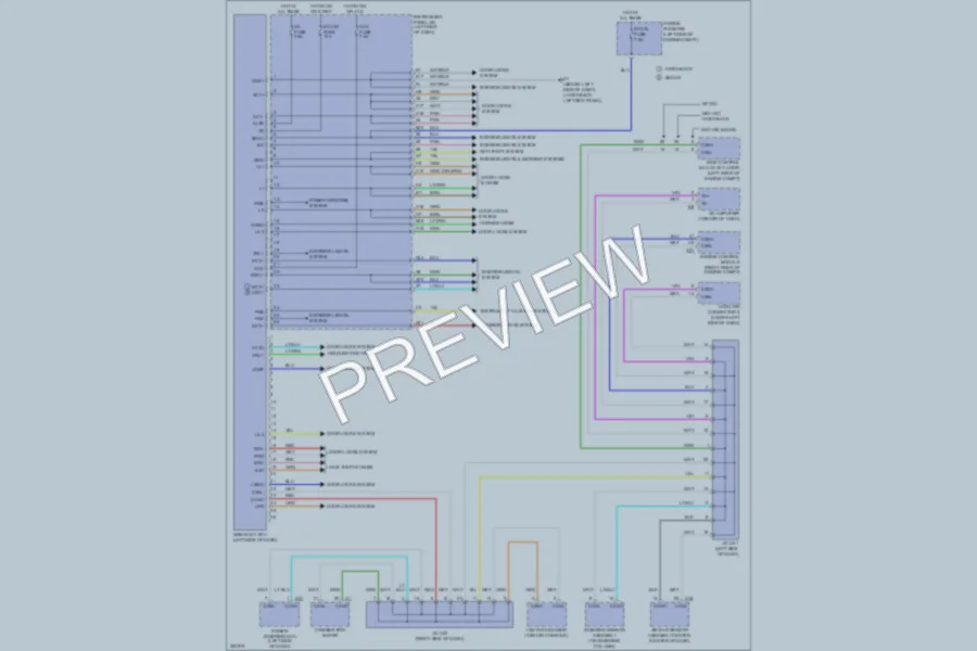 2010 Toyota Yaris Body Control Modules wiring diagram preview