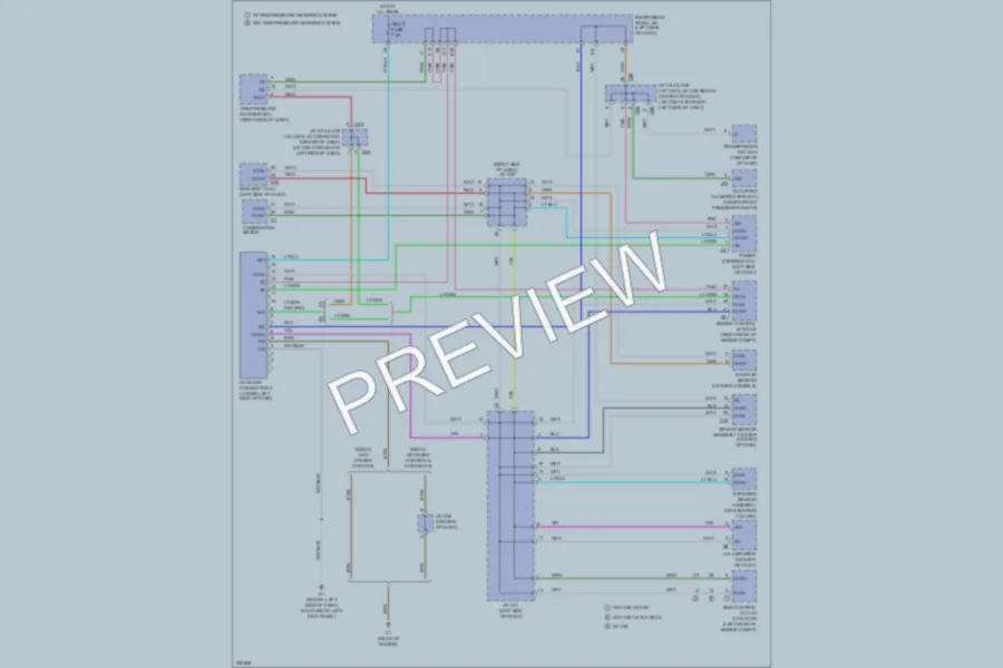 2010 Toyota Yaris Computer Data Lines wiring diagram preview