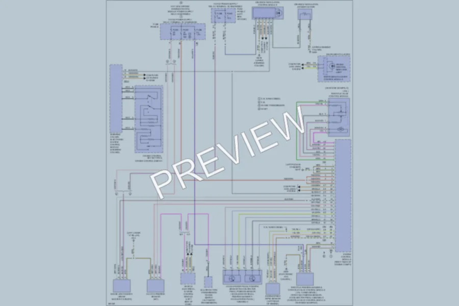 2010 Volkswagen CityGolf Cruise Control wiring diagram preview