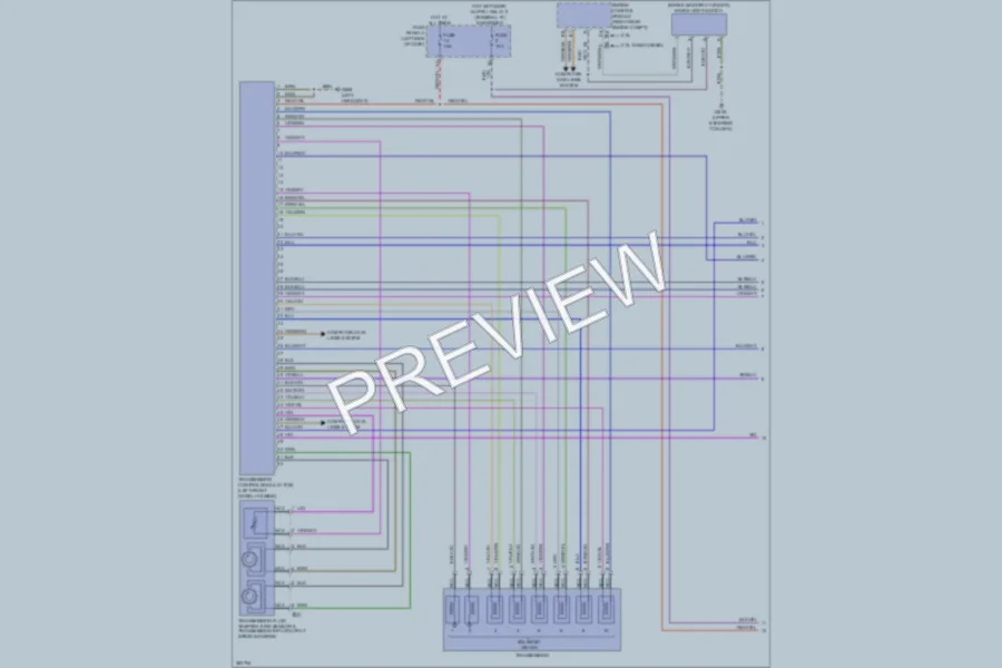 2010 Volkswagen CityGolf Transmission wiring diagram preview