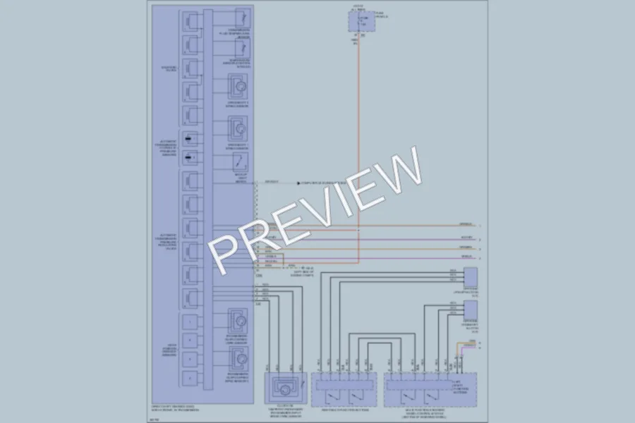 2010 Volkswagen Eos Transmission wiring diagram preview