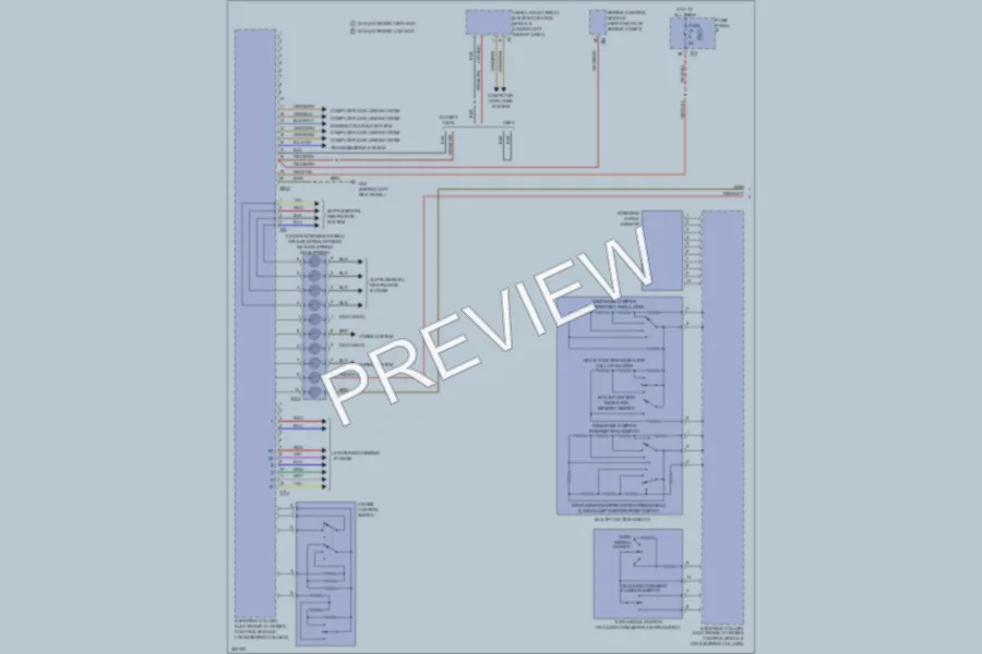 2010 Volkswagen GTI Body Control Modules wiring diagram preview