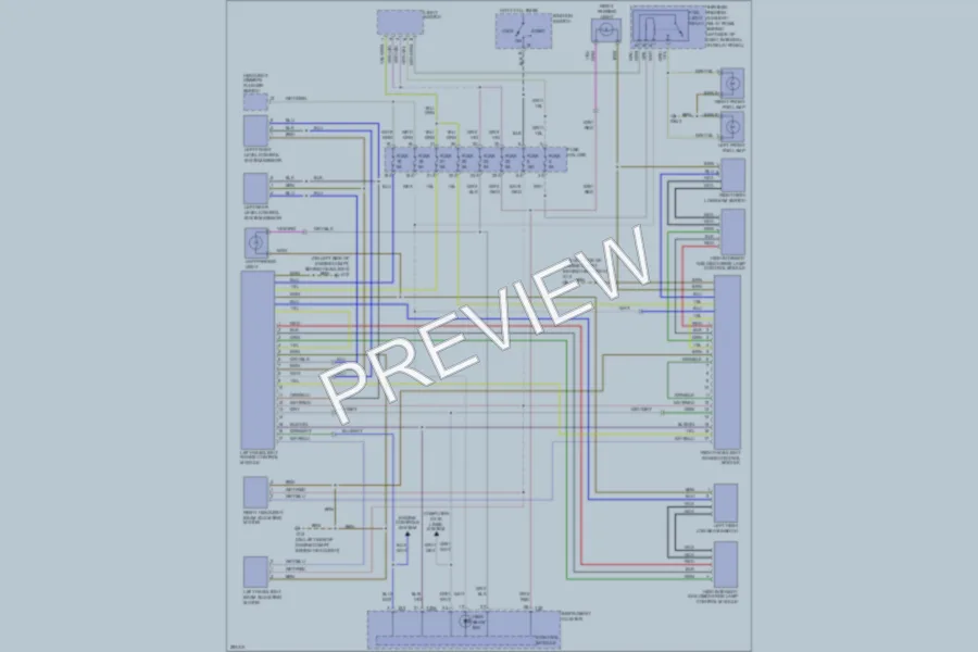 2010 Volkswagen NewBeetle Headlights wiring diagram preview