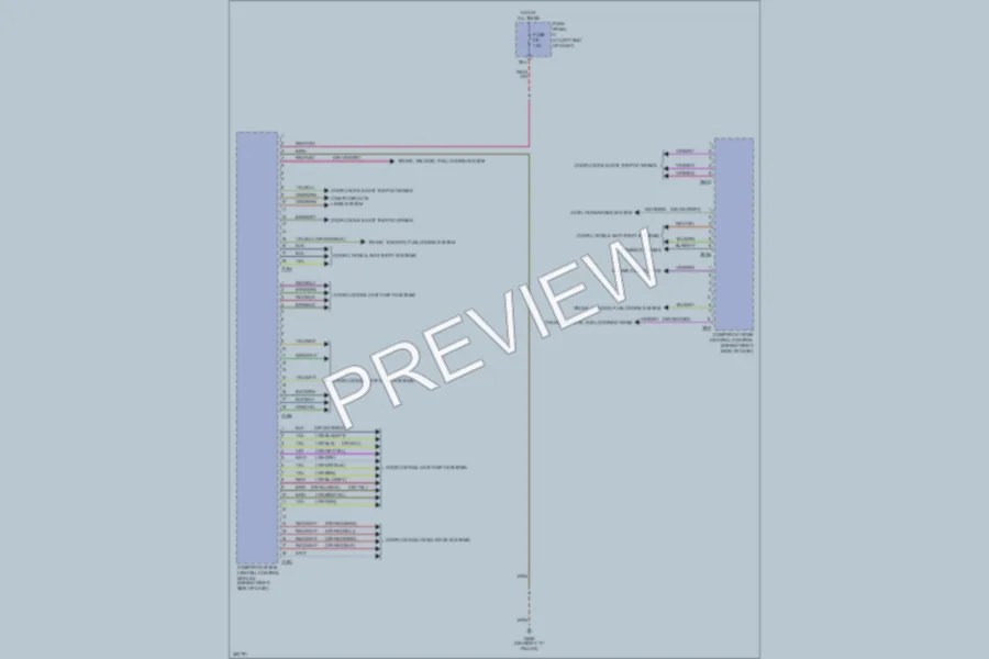 2010 Volkswagen Passat Body Control Modules wiring diagram preview