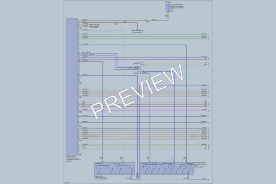 2010 Volkswagen Passat Memory Systems wiring diagram preview