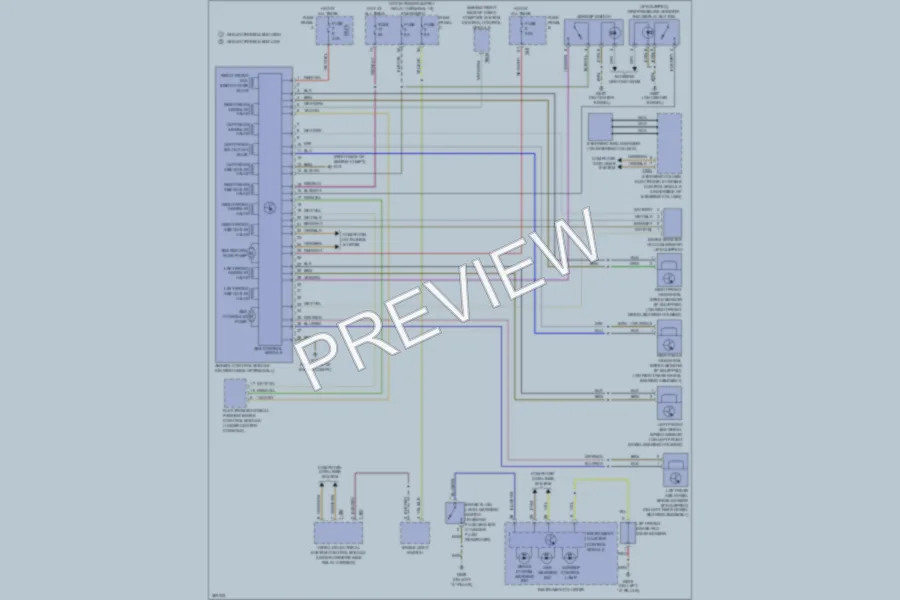 2010 Volkswagen PassatCC Anti Lock Brakes wiring diagram preview