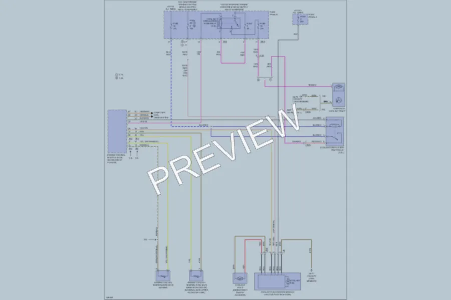 2010 Volkswagen PassatCC Cooling Fan wiring diagram preview