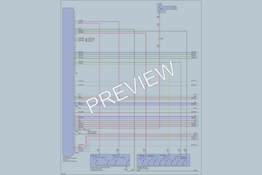 2010 Volkswagen PassatCC Memory Systems wiring diagram preview