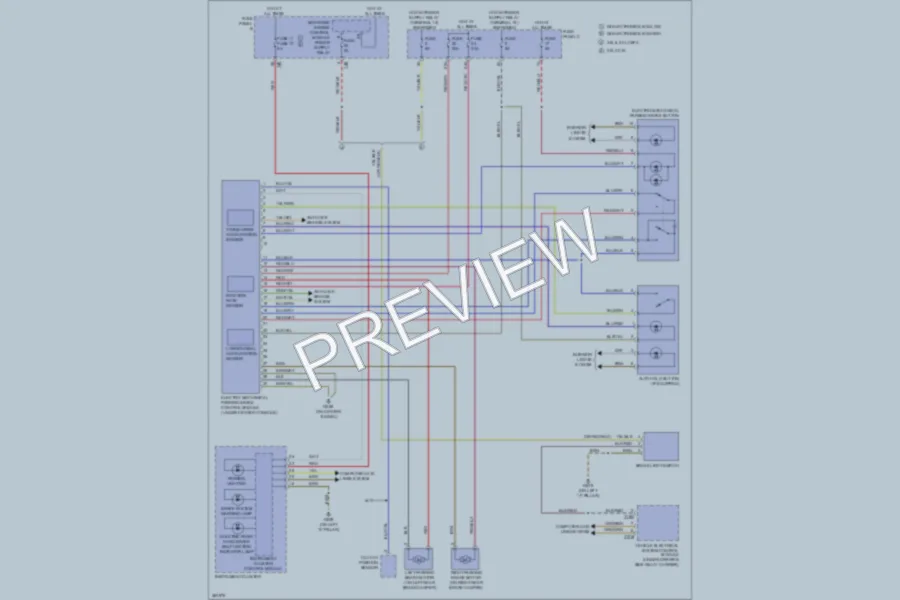 2010 Volkswagen PassatCC Shift Interlock wiring diagram preview