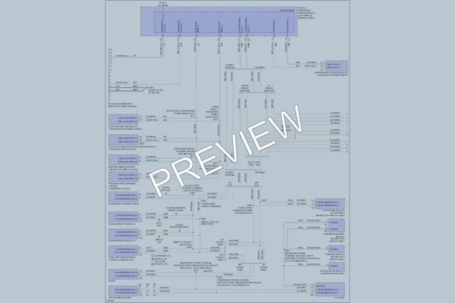 2010 Volkswagen Routan Computer Data Lines wiring diagram preview