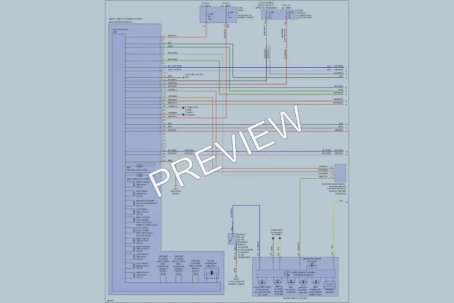 2010 Volkswagen Tiguan Anti Lock Brakes wiring diagram preview