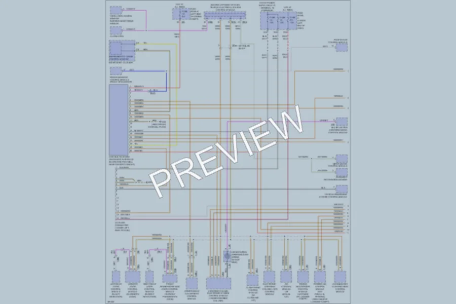 2010 Volkswagen Tiguan Computer Data Lines wiring diagram preview