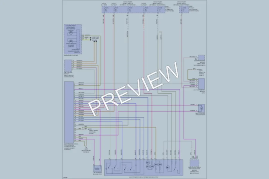 2010 Volkswagen Tiguan Shift Interlock wiring diagram preview