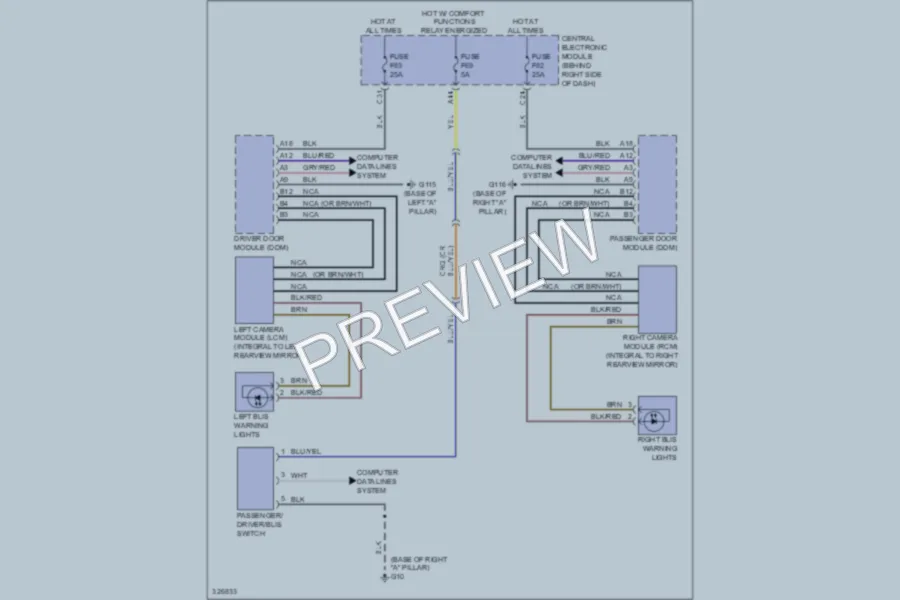 2010 Volvo S40 Navigation wiring diagram preview