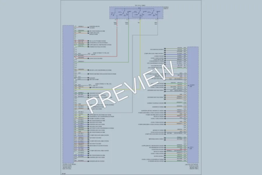 2010 Volvo V50 Body Control Modules wiring diagram preview
