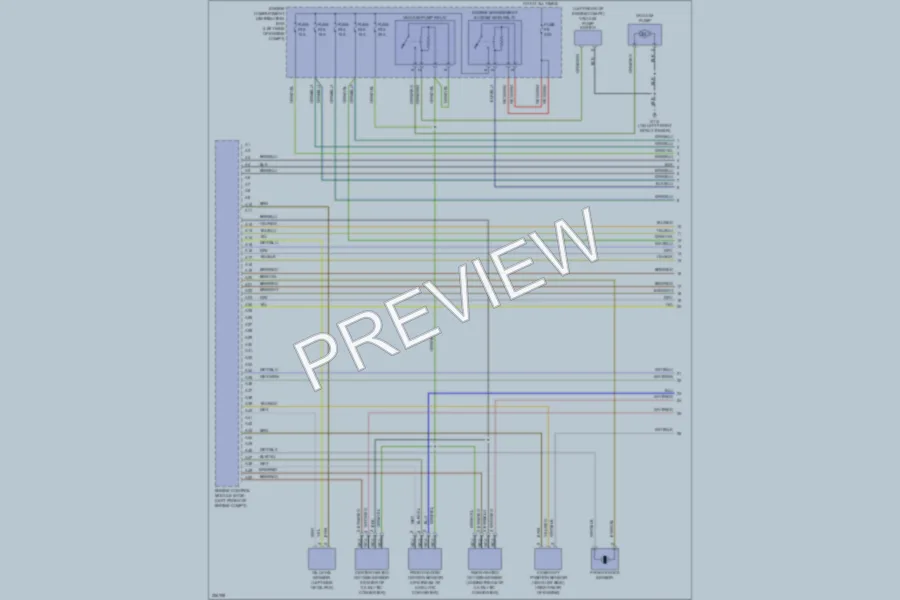 2010 Volvo V50 Engine Performance wiring diagram preview