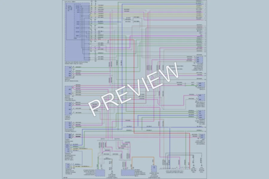 2010 Volvo XC60 Computer Data Lines wiring diagram preview