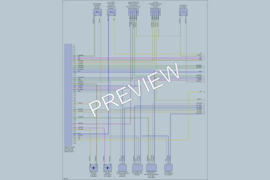 2010 Volvo XC60 Engine Performance wiring diagram preview