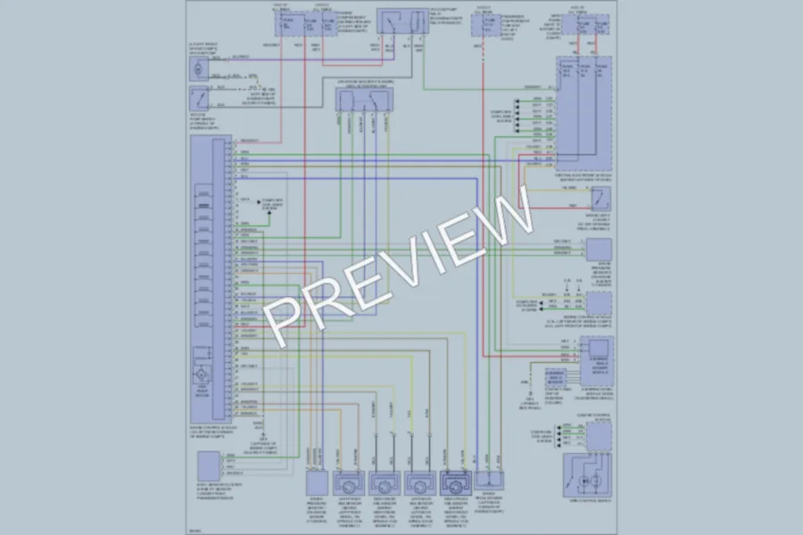 2010 Volvo XC90 Anti Lock Brakes wiring diagram preview