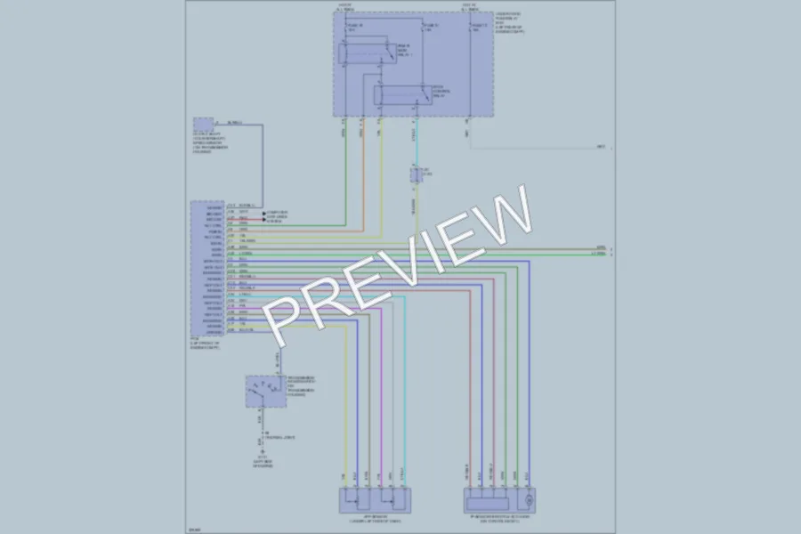 2011 Acura RDX Cruise Control wiring diagram preview