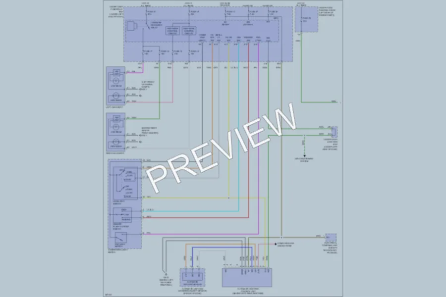 2011 Acura RDX Headlights wiring diagram preview